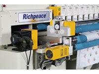 Single Color Double Roll Quilting and Embroidery Machine - 3
