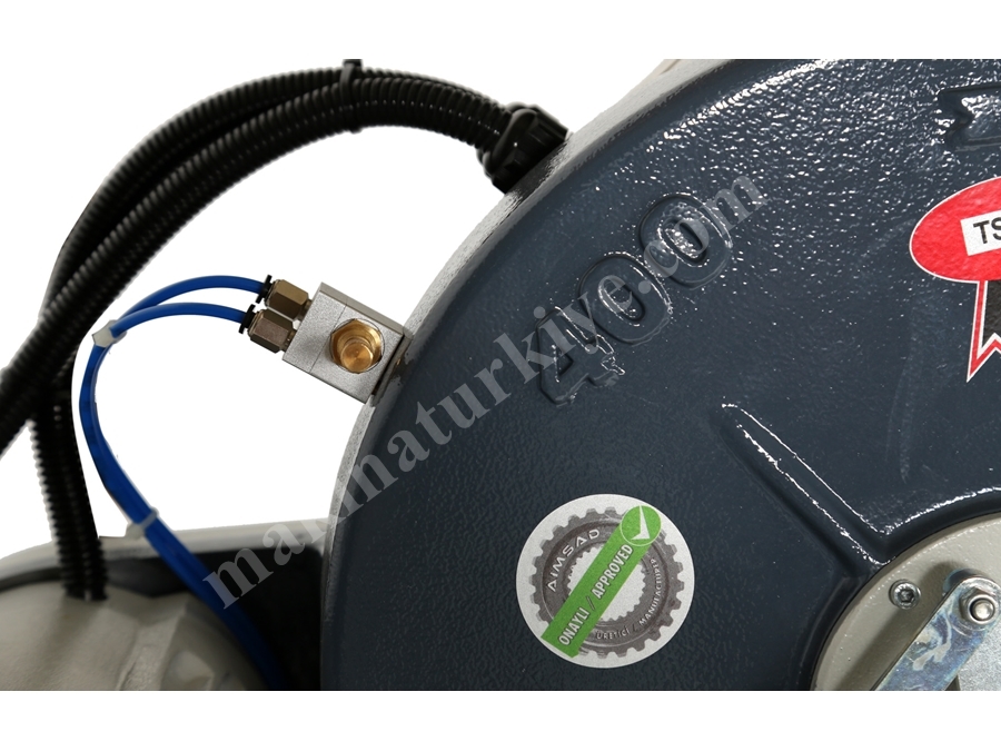FN400P Ø 400 Mm Pnömatik Mengene Manuel Aluminyum Kesim Makinası