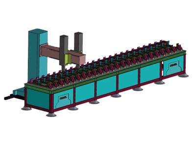 Machine à souder les châssis avec système de soudage double face à gaz et à poudre - 1