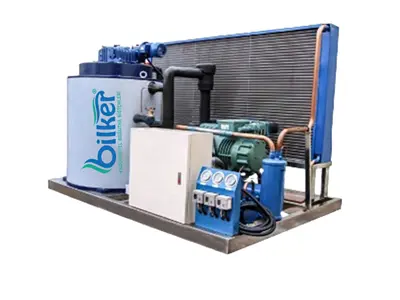 Manufacture of Leaf Ice Machines with Daily Capacities Between 500 - 50,000 Kg