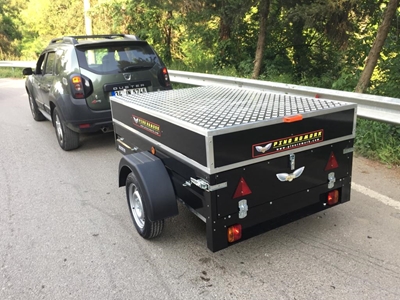 Box Cargo Transport Trailer - 5