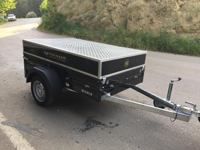 Box Cargo Transport Trailer - 8