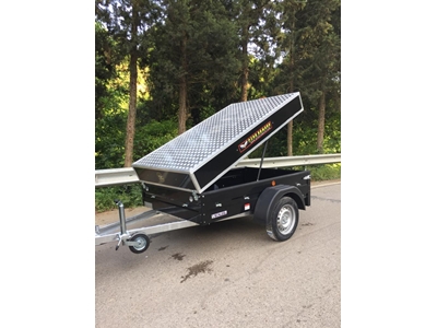 Box Cargo Transport Trailer - 11