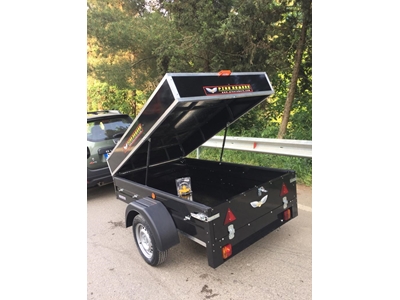 Box Cargo Transport Trailer - 2