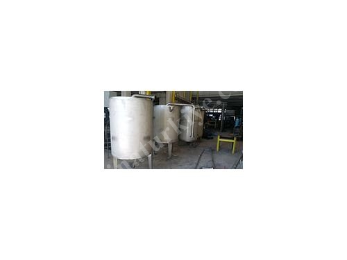 Réservoir de traitement de l'eau en acier inoxydable