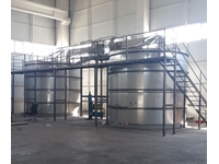 Réservoir de traitement de l'eau en acier inoxydable - 0
