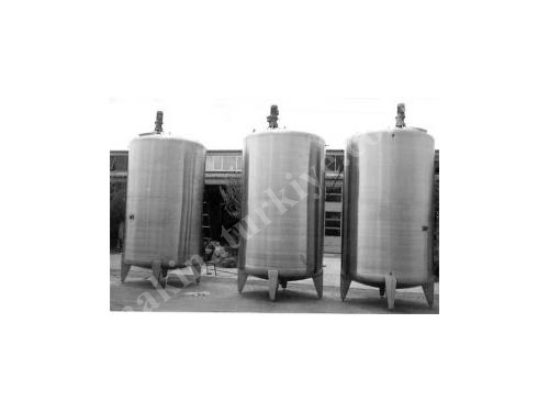 Réservoir de traitement de l'eau en acier inoxydable