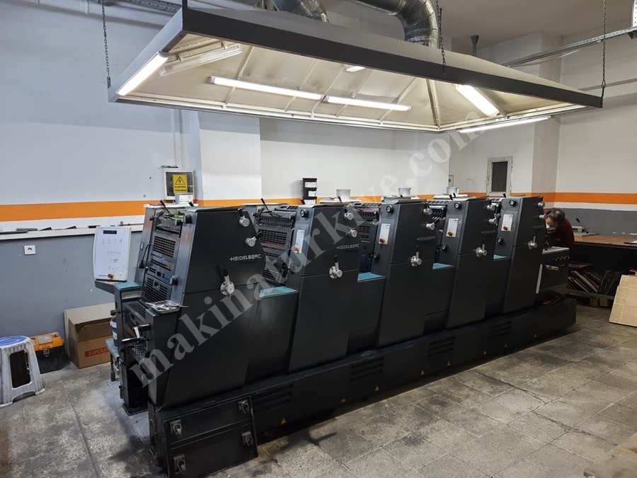 Heıdelberg Pm 52 5 Uv Ofset Baskı Makinesi