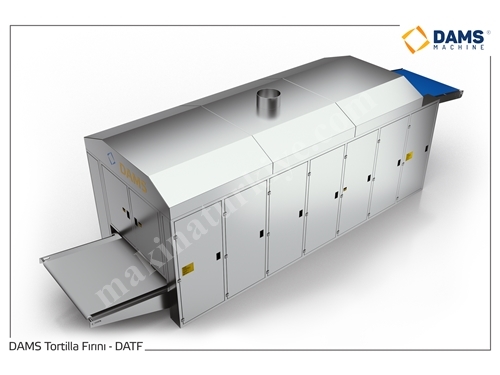 5000 adet / saat Dams Tortilla Üretim Hattı