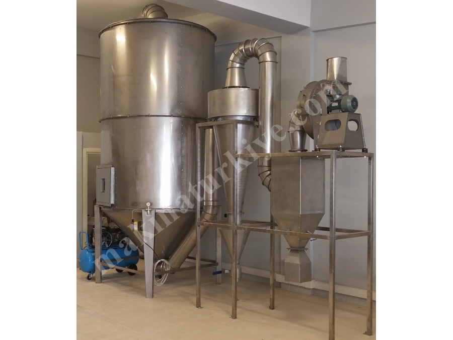 10 Kg Saat Kapasite Ges Spray Dryer Makinesi 