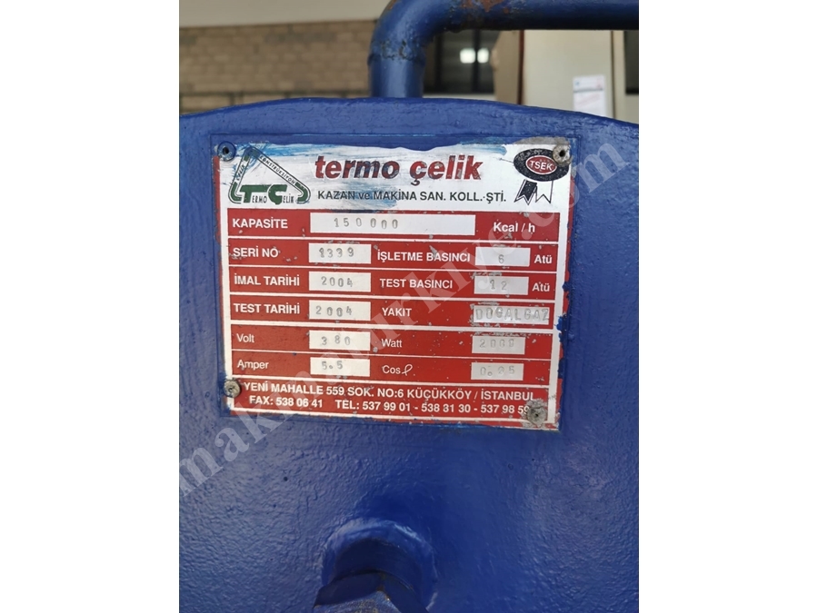 Buhar Burulörlü Makina