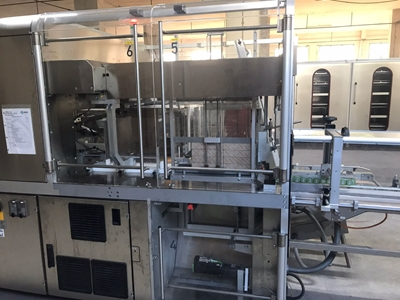 İlaç Koli Hazırlama Makinası ( Dizme Bantlama Etiketleme ) (Used Case Packer) - 1