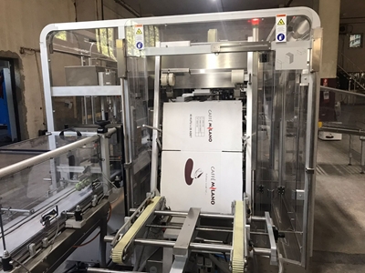 İlaç Koli Hazırlama Makinası ( Dizme Bantlama Etiketleme ) (Used Case Packer) - 10