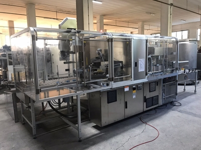 İlaç Koli Hazırlama Makinası ( Dizme Bantlama Etiketleme ) (Used Case Packer) - 2