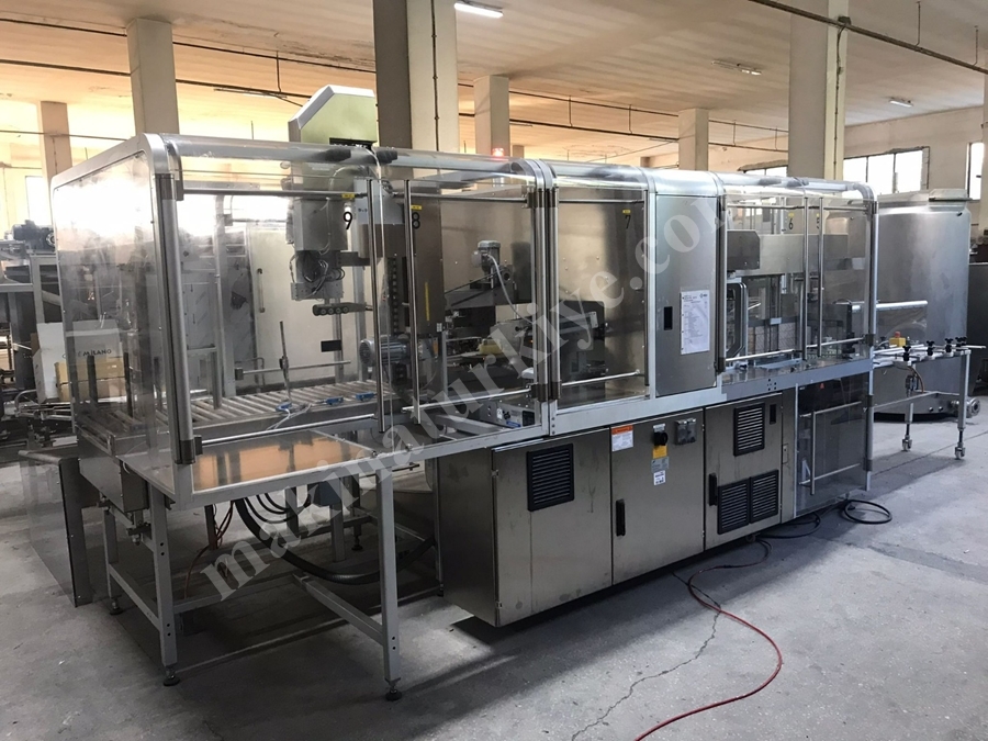 İlaç Koli Hazırlama Makinası ( Dizme Bantlama Etiketleme ) (Used Case Packer)