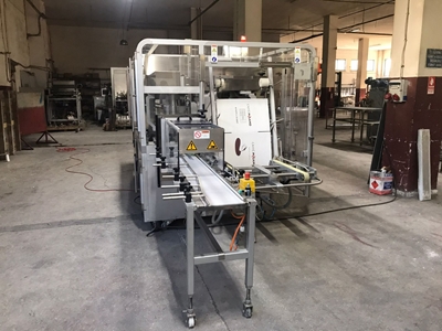 İlaç Koli Hazırlama Makinası ( Dizme Bantlama Etiketleme ) (Used Case Packer) - 9