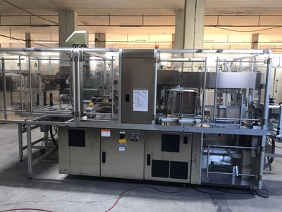 İlaç Koli Hazırlama Makinası ( Dizme Bantlama Etiketleme ) (Used Case Packer) - 8