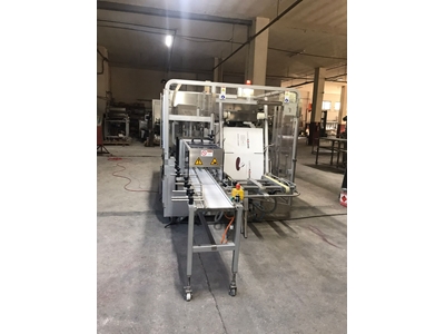 İlaç Koli Hazırlama Makinası ( Dizme Bantlama Etiketleme ) (Used Case Packer) - 3