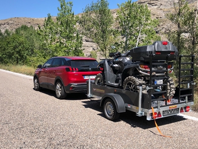 Pino Trailer - Towbar Service ''ATV-UTV Transport Trailer'' - 8