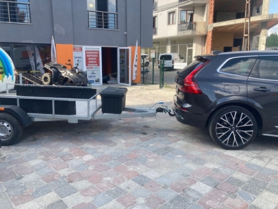 Pino Trailer - Towbar Service ''ATV-UTV Transport Trailer'' - 10