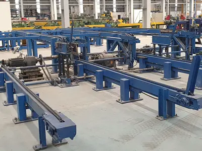 Fabrication de machine d'emballage de tuyaux