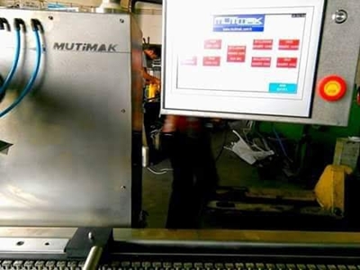 8 -12 Vurma Kapasiteli Termoform Makinası - 1