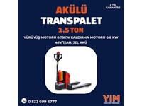 Noblelift 1.5 Ton Akülü Transpalet - 0