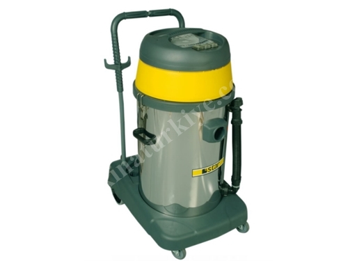 Электрический пылесос для сухой и влажной уборки с резервуаром на 60 литров