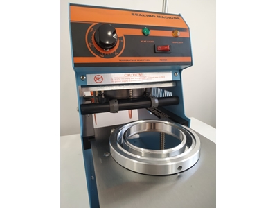 90-95 Mm Yarı Otomatik Plastik Kapak Kapatma Makinası - 1