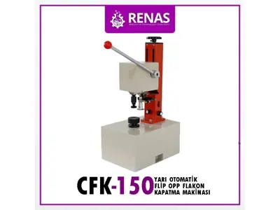 10-20 Adet/Dakika Yarı Otomatik Flakon Kapak Kapatma Makinası
