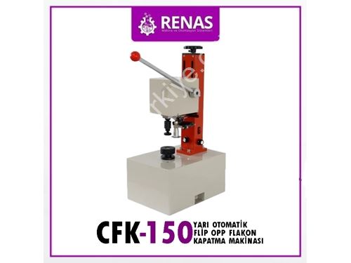 10-20 Adet/Dakika Yarı Otomatik Flakon Kapak Kapatma Makinası
