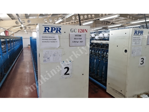 RPR GC 120 N Marka İplik Büküm Makinası 