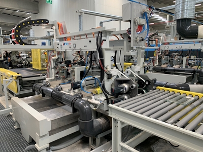 Machine à broder les bords en verre à double tranchant - 0