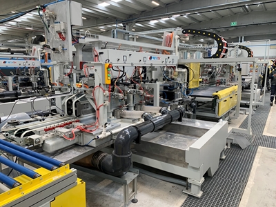 Machine à broder les bords en verre à double tranchant - 2