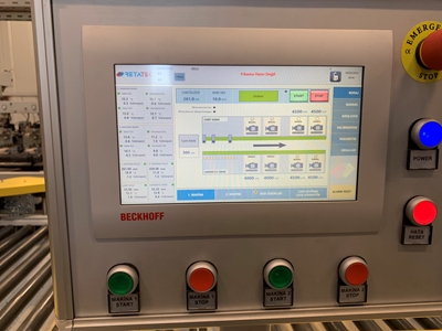 Machine à broder les bords en verre à double tranchant - 3