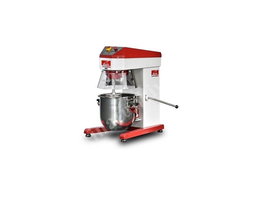 40 Kg / Saat Paslanmaz Hamur Yoğurma Mikseri 