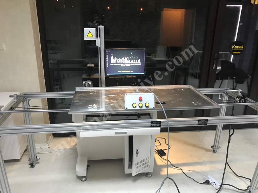 30WP Fiber Lazer Markalama Makinası