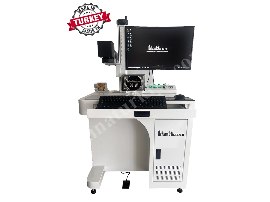 30WP Fiber Lazer Markalama Makinası