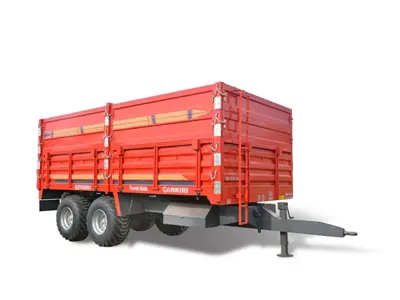 Remorque basculante de 6 tonnes de type camion