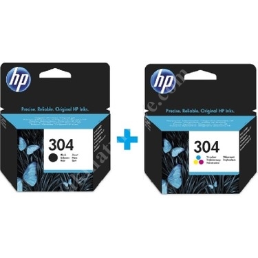 304 Renkli ve Siyah Kartuş Toner 