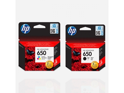 650 Renkli ve Siyah Kartuş Toner  - 0