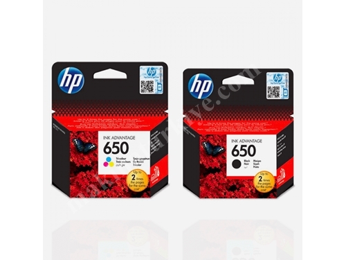 650 Renkli ve Siyah Kartuş Toner 