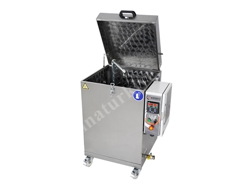 DS 600 Rotary Basket Washing Machine With Shock Absorber Manual Opening