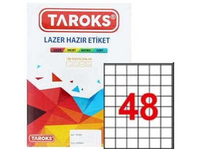 35x35 Mm Hazır Lazer Etiketi - 0