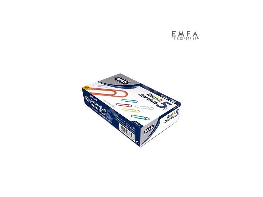 50 Mm Dev Renkli Pvc Kaplı Ataş