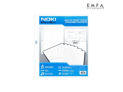 100'Lü HD Poşet Dosya - 0