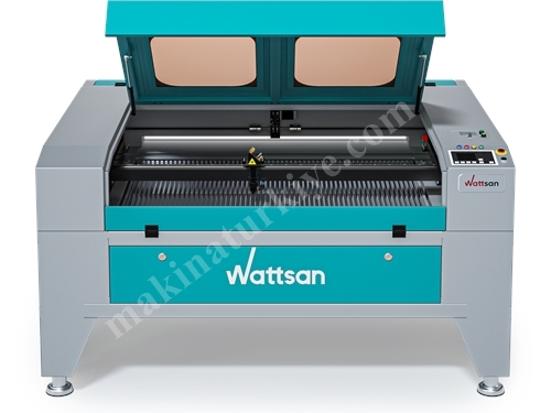 Wattsan 1290 LT (120x90 cm) CO2 Lazer Kesim ve Kazıma Makinesi 