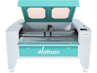 Wattsan 1290 Duos LT Çift Başlıklı Lazer Kesim Ve Kazıma Makinesi  