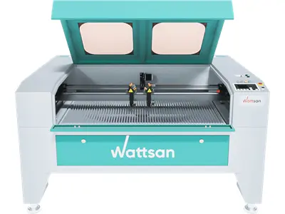 Wattsan 1290 Duos LT Çift Başlıklı Lazer Kesim Ve Kazıma Makinesi  