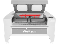 Wattsan 1290 Duos LT Çift Başlıklı Lazer Kesim Ve Kazıma Makinesi   - 1